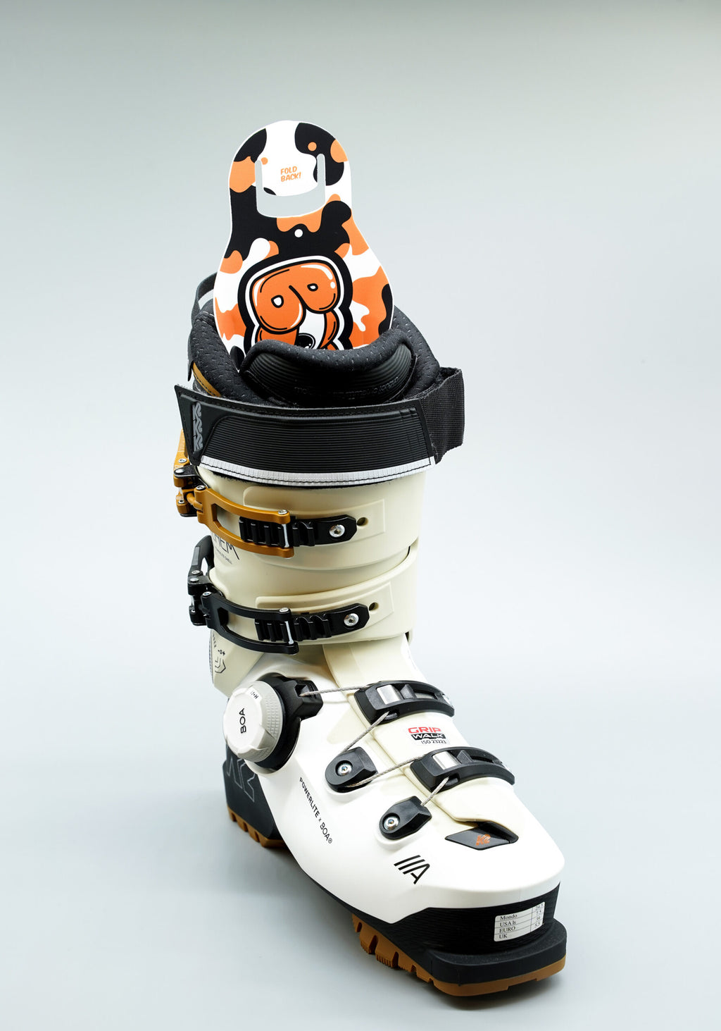 BootBib Junior – Camo Orange – image 3