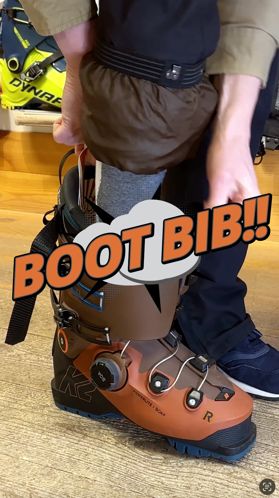 BootBib Senior – Mountain Orange – image 4